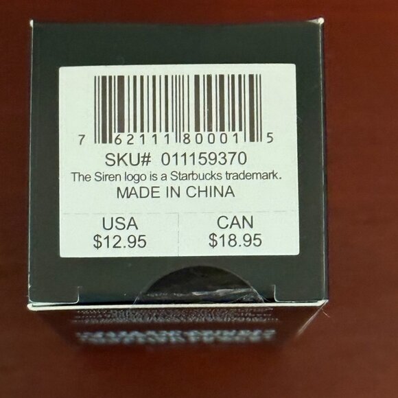 Starbucks Gem Iridescent Diamond Textured Tumbler 24 Oz With Matching Ornament - Picture 11 of 11